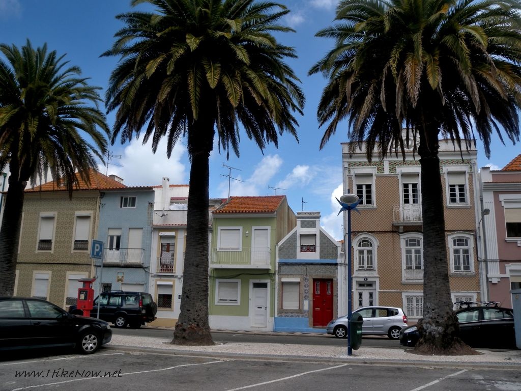 Along the Central Canal of Aveiro you?ll see a row of buildings - Portugal