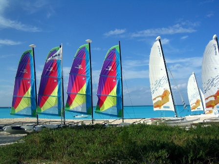 Water sport in Bahamas - sailing