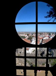 Se cathedral from the Castle in Beja  - Portugal