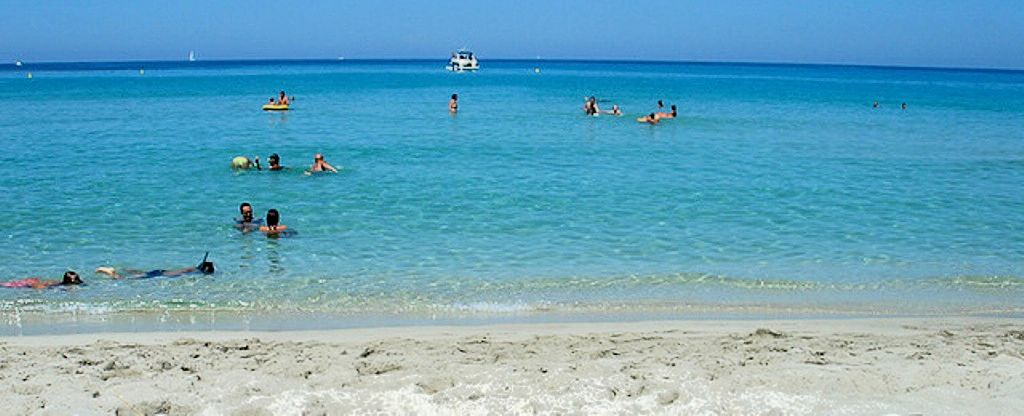Bathing and swiming to Bodri beach - Corsica