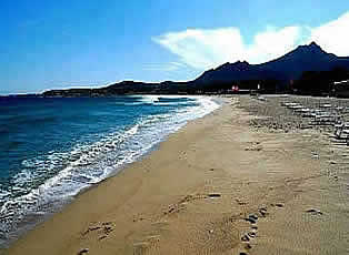 Algajola beach Corsica