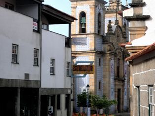 The town of Gouveia on foothill of Serra da Estrela - Portugal