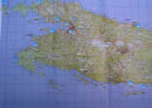 Road map of Korcula - Vela Luka