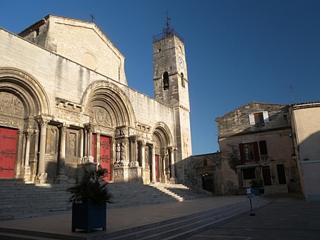 Saint Gilles town centre  - Camargue France