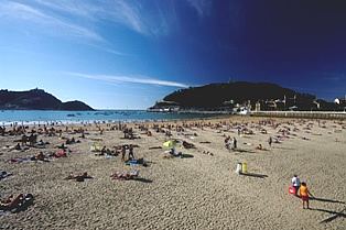 San Sebastian  beaches - Spain