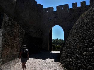 Tomar and the walls of the Convento de Cristo -  portugal