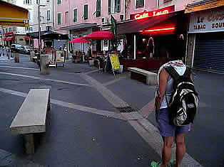 On the streets of Ajaccio