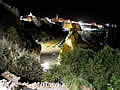 Albufeira beach Praia do Tunel at night - portugal