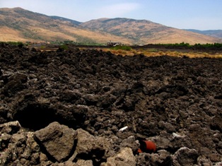 Mt Etna fothill - lava