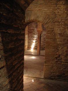 The bath (Hammam) in Alhambra dates back to the period of the sultan Muhammad III 1302 - 1309