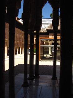 The Palace of the Lions, mixture of Moorish and Christian style