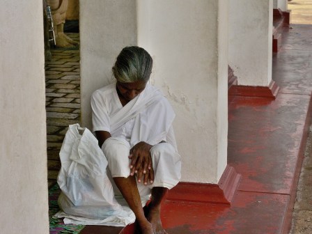 Believer in Anuradhapura 