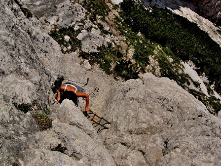 At the end of the second passage Mt. Velika Baba