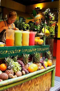 Juice shop in Barcelona