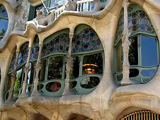 Windows of Casa Batllo