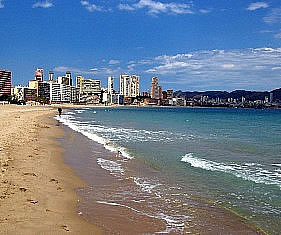 Benidorm beach