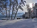 Lake Bled - stroll in winter