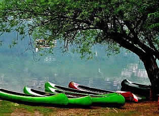 Recreation on Lake Bohinj