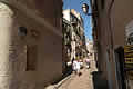 Bonifacio old town streets and shops - Corsica