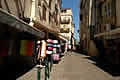 Bonifacio old town streets and shops - Corsica