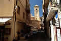 Bonifacio old town streets and shops - Corsica