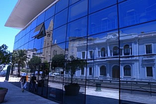 Bastia - old in the mirror of new town - Corsica