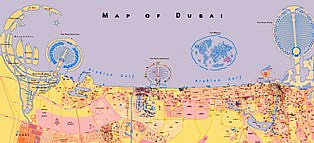 Map of Dubai