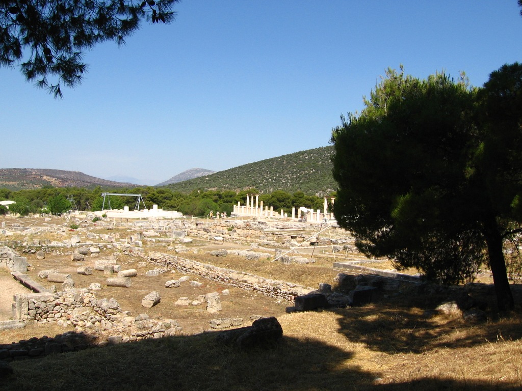 Epidaurus was a major city in Ancient Greece famed as acentre for healing. Inhabited since prehistoric times, Epidaurus thrived as a sanctuary devoted to the healing deities including Apollo, Asklepios and Hygeia and contained hundreds of spas, the remains of many of which can be seen today - Greece 