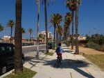 With bicycle to the Spain - Gibraltar border