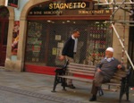 Main street of Gibraltar