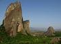 Granite cliffs of Meteora Greece