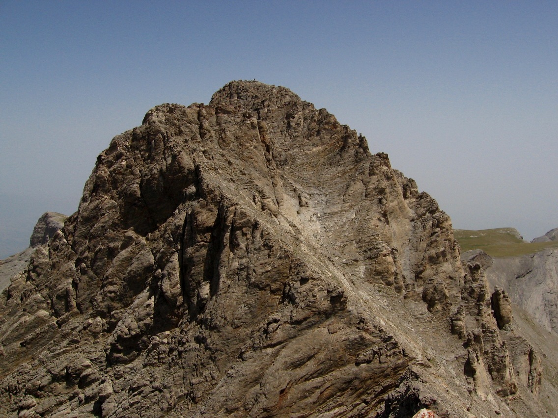 Summit of Mt. Olympus from Skala - Greece 