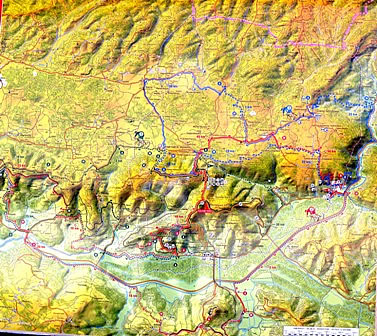 Map of Istria - Oprtalj