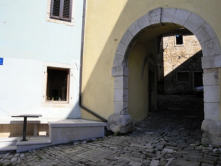 Centre of Oprtalj - Istria