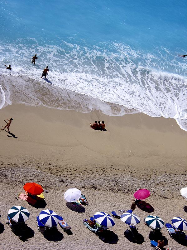 Most of the Lefkas beaches are relatively empty, the waters around Lefkas and Greece are a luminescent blue and perfect for the range of watersports on offer such as snorkelling and boating - Greece
