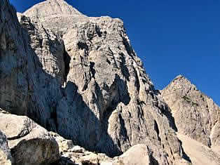 Mt. Mala Mojstrovka  north wall - Slovenia