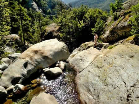 Cascade-to-Mount-d-oro  - Corsica