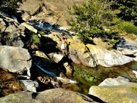 Cascade-to-Mount-d-oro - Corsica