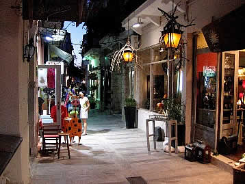 Nafplio at the evening