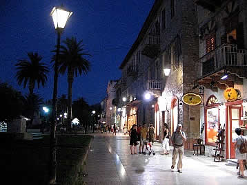 Nafplio at the evening