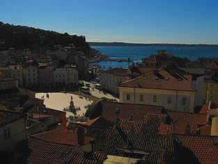 Tartini Square - Piran Slovenia