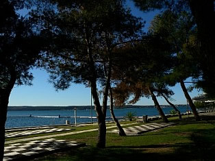 On the promenade of Portoroz