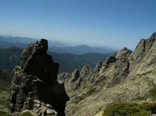 View from GR20 Manganu - Corsica