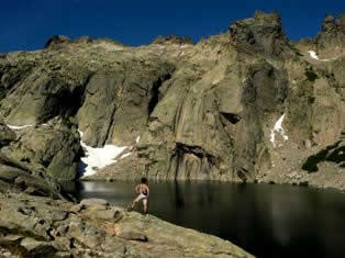 Lake capitello Corsica