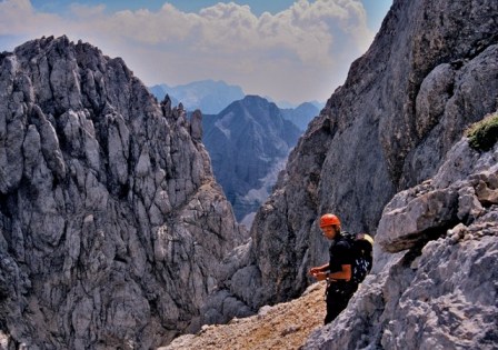 After climbing belov Mt. Visoki Rokav