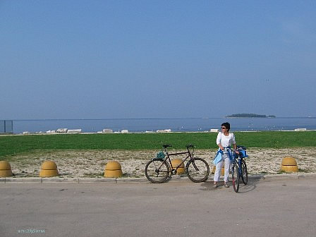 Bicycling in Rovinj