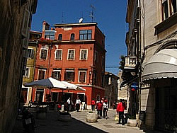 Pula Croatia - old part of town