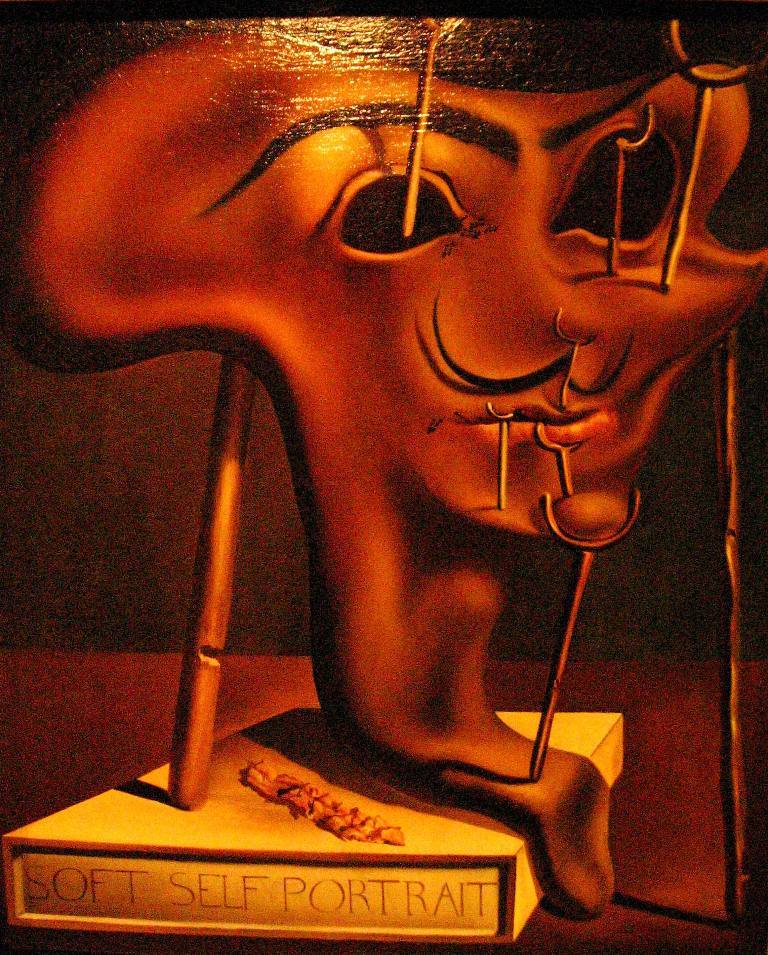 Salvador Dali soft self portrait - Figuere, Spain