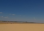 The mouth of Guadalquivir river 