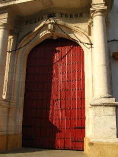 Seville - Bull ring arena door